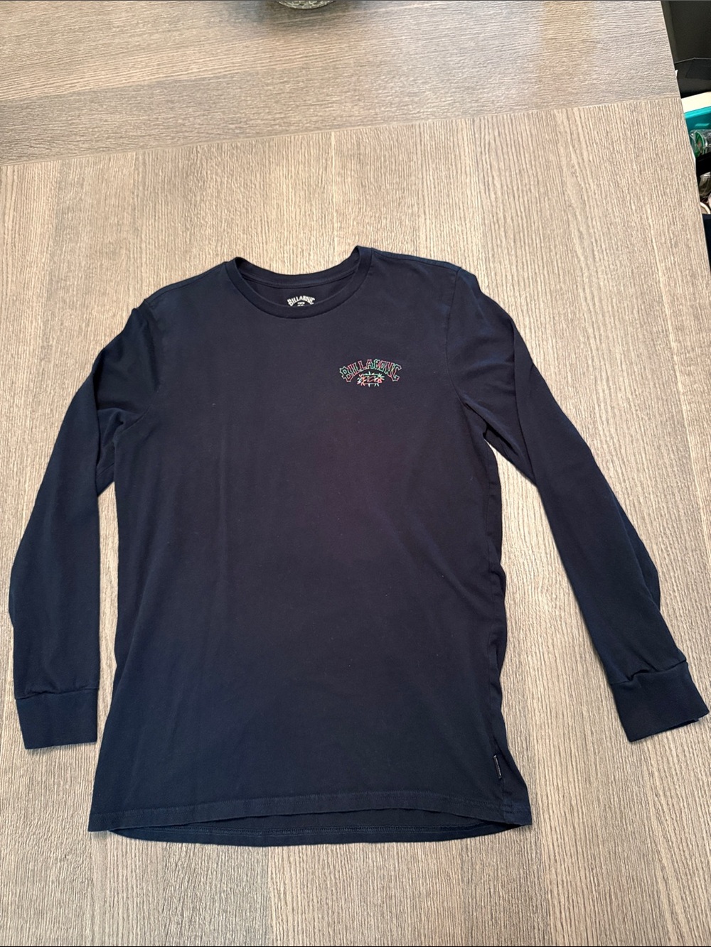 Billabong Boy’s Long-Sleeve Crew Neck Shirt in Navy